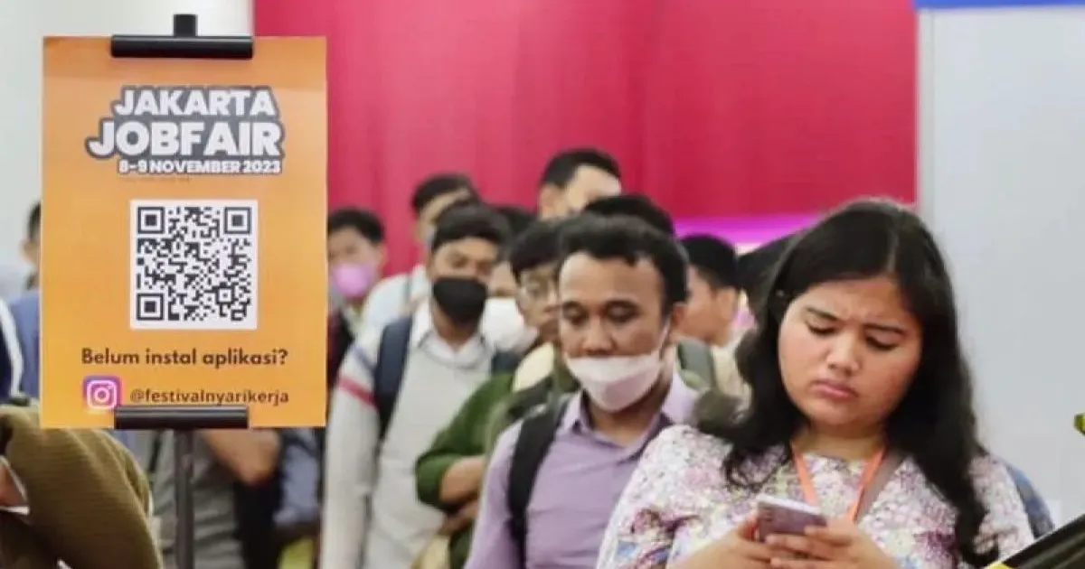 Per Februari 2025, Pengangguran Di Indonesia Bertambah 83 Ribu Orang